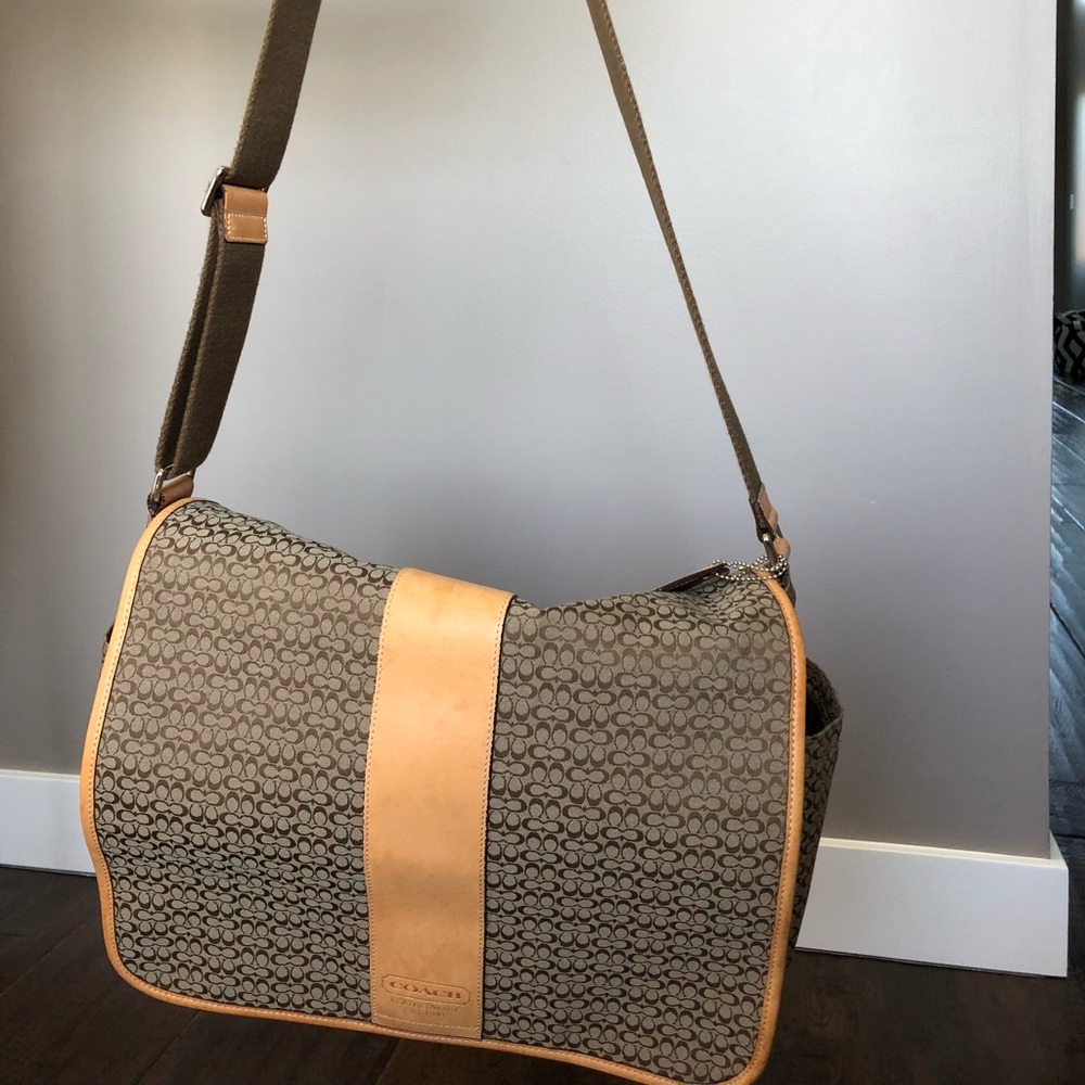 COACH diaper bag/ work bag